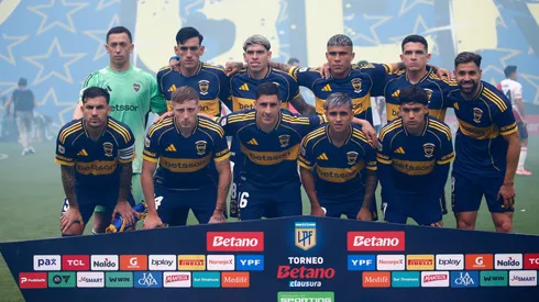 El equipo titular de Boca en el Superclásico ante River.