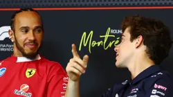 Lewis Hamilton y Franco Colapinto.