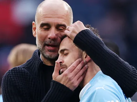 Pep Guardiola se rindió en elogios con Bernardo Silva: "Uno de los mejores jugadores que he entrenado"