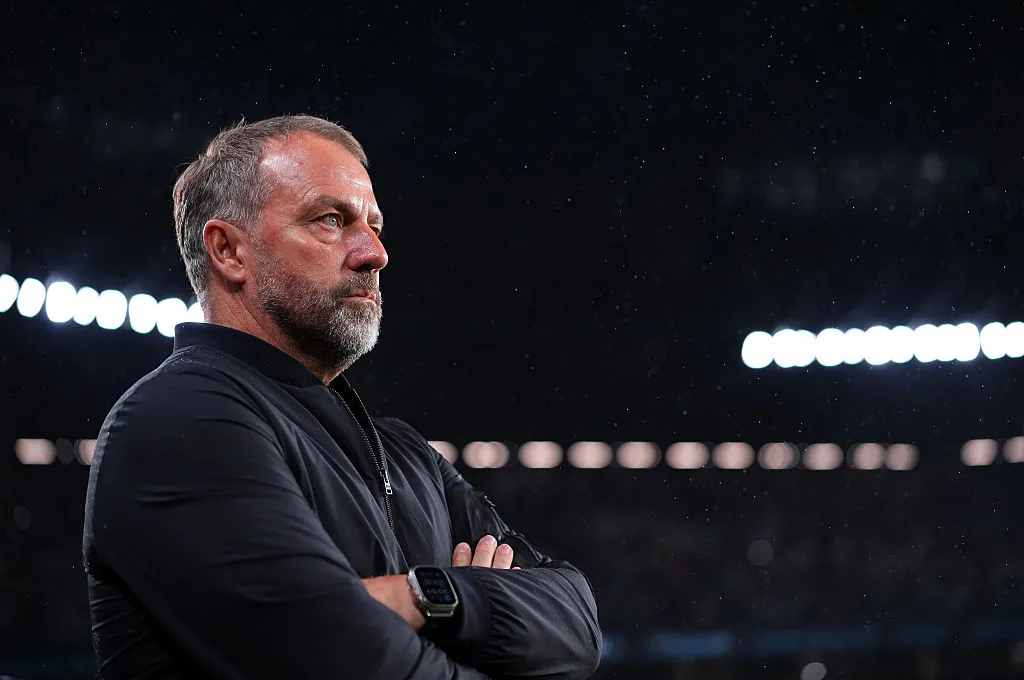 Hansi Flick reconoció que le gustaría dirigir a Messi, pero aclaró que no depende de él. (Getty).