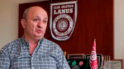 Nicolás Russo, presidente de Lanús. (Getty Images)