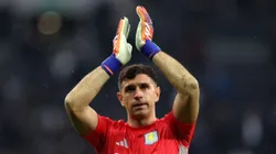 Dibu Martínez, arquero de Aston Villa y la Selección Argentina.