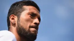 Ezequiel Garay, el ex defensor central que ahora disfruta del pádel.