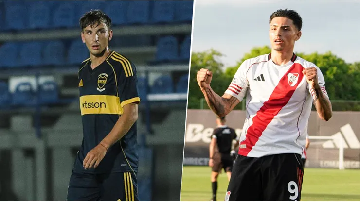Boca y River chocarán en el Superclásico de Reserva.