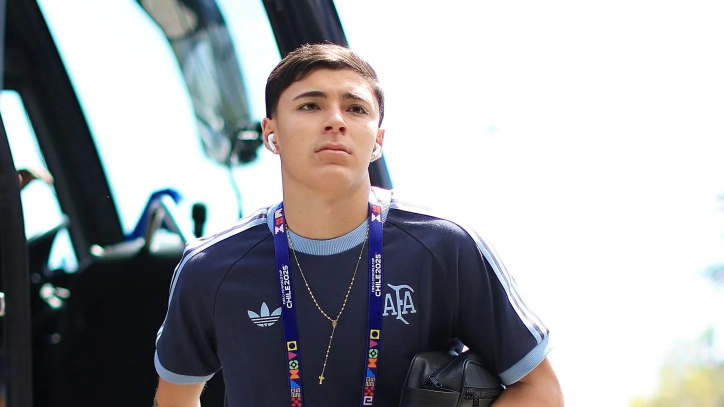 Tobías Andrada disputó el último Mundial Sub 20 con la Selección Argentina. (Getty).
