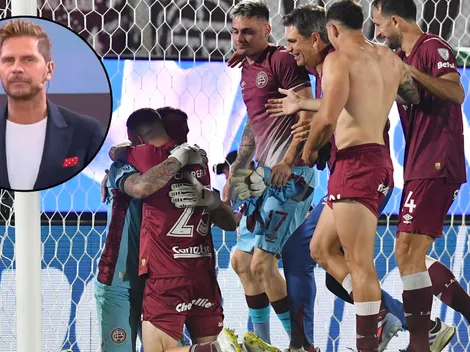 Es viral: el Pollo Vignolo le dedicó el título de Lanús en la Copa Sudamericana a Sampaoli