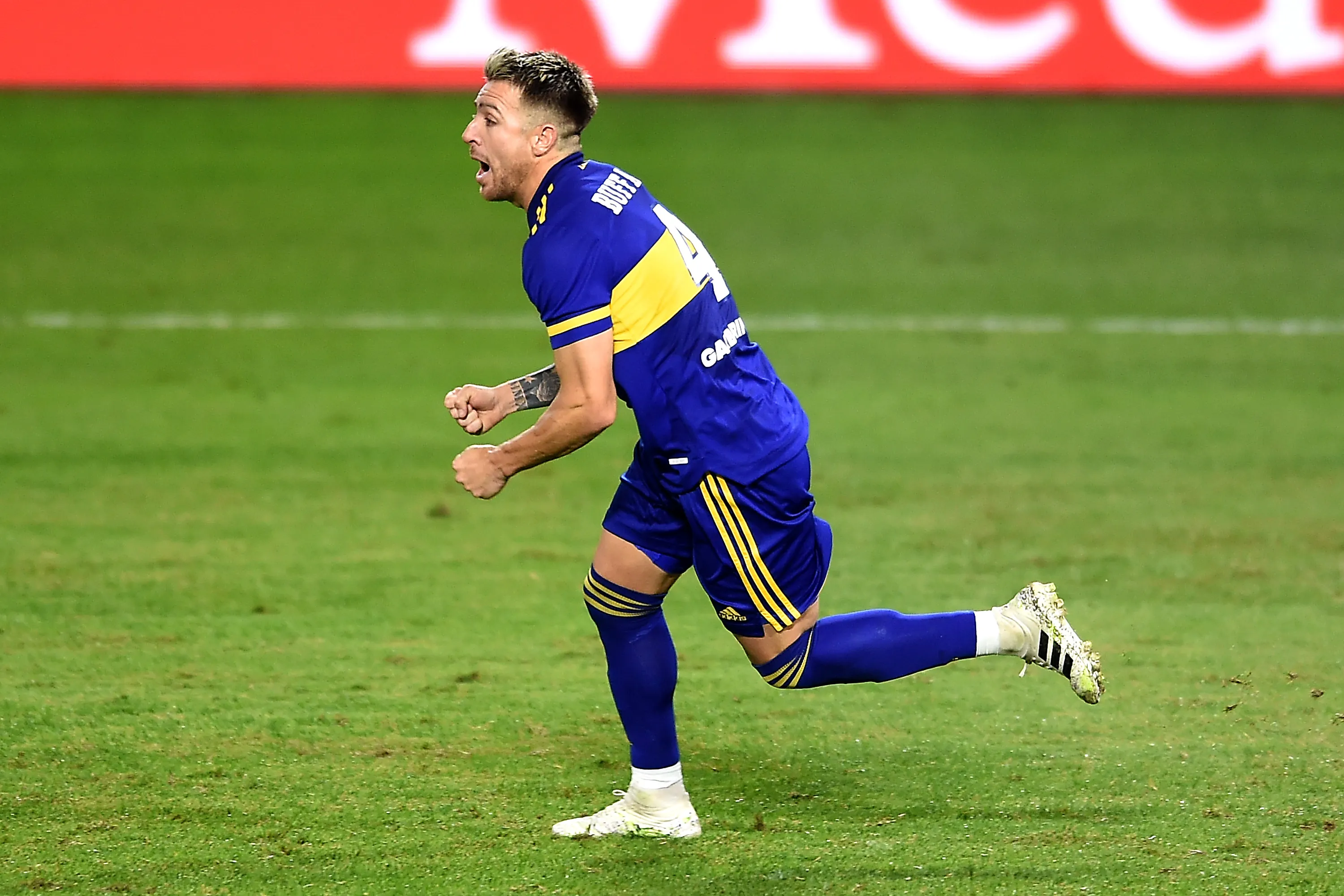 Julio Buffarini en Boca. (Foto: Getty).