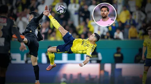 Cristiano Ronaldo marcó un golazo de chilena en Al Nassr y se alejó de Lionel Messi camino a los 1.000 goles.