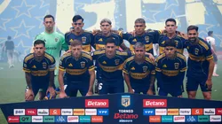 El equipo titular de Boca ante River en el Superclásico.