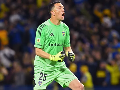 No se vio en TV: la ayuda de Palacios a Marchesín en el penal atajado en Boca vs. Talleres por los octavos de final