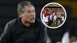 Ariel Holan dijo que la actitud de los jugadores de Estudiantes en el pasillo a Rosario Central fue "una falta de respeto".