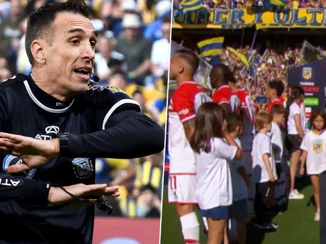 Pablo Dóvalo informará a AFA la actitud de Estudiantes en el pasillo a Rosario Central