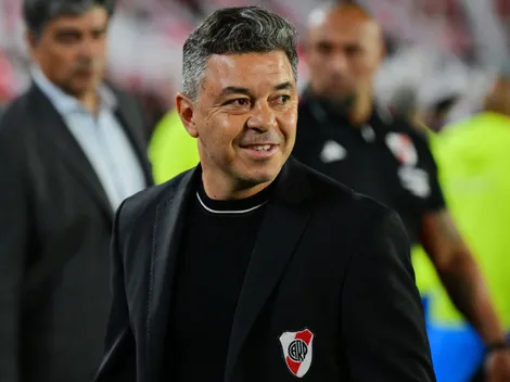 El festejo de Gallardo mientras Estudiantes eliminaba a Rosario Central