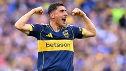 Miguel Merentiel, goleador uruguayo de Boca Juniors.