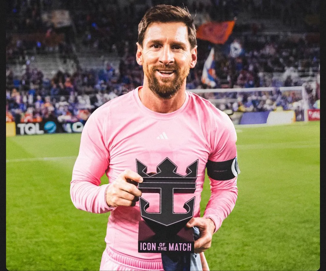 El reconocimiento de la MLS para Lionel Messi.