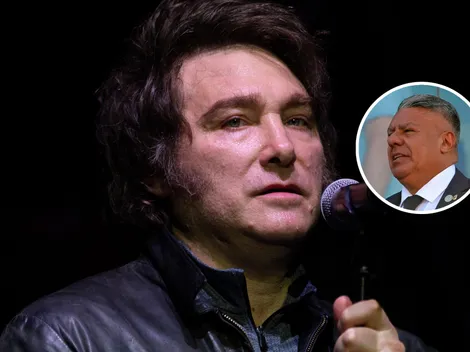 Los tuits de Milei contra Chiqui Tapia y AFA: respaldo a Estudiantes y acusación a los arbitrajes con Barracas