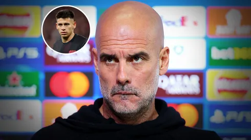 Pep Guardiola se molestó con el representante de Echeverri.