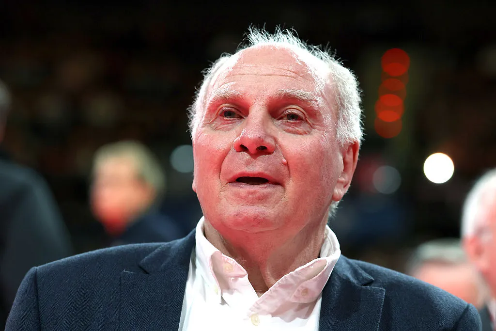 Uli Hoeness, presidente honorífico del Bayern Múnich. (Getty)