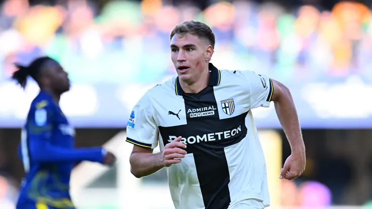 Mateo Pellegrino, delantero de Parma.