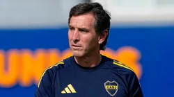 Claudio Úbeda, DT de Boca.