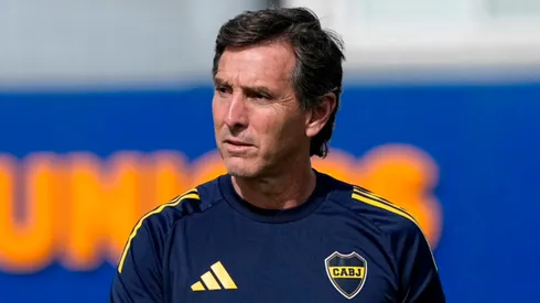 Claudio Úbeda, DT de Boca.