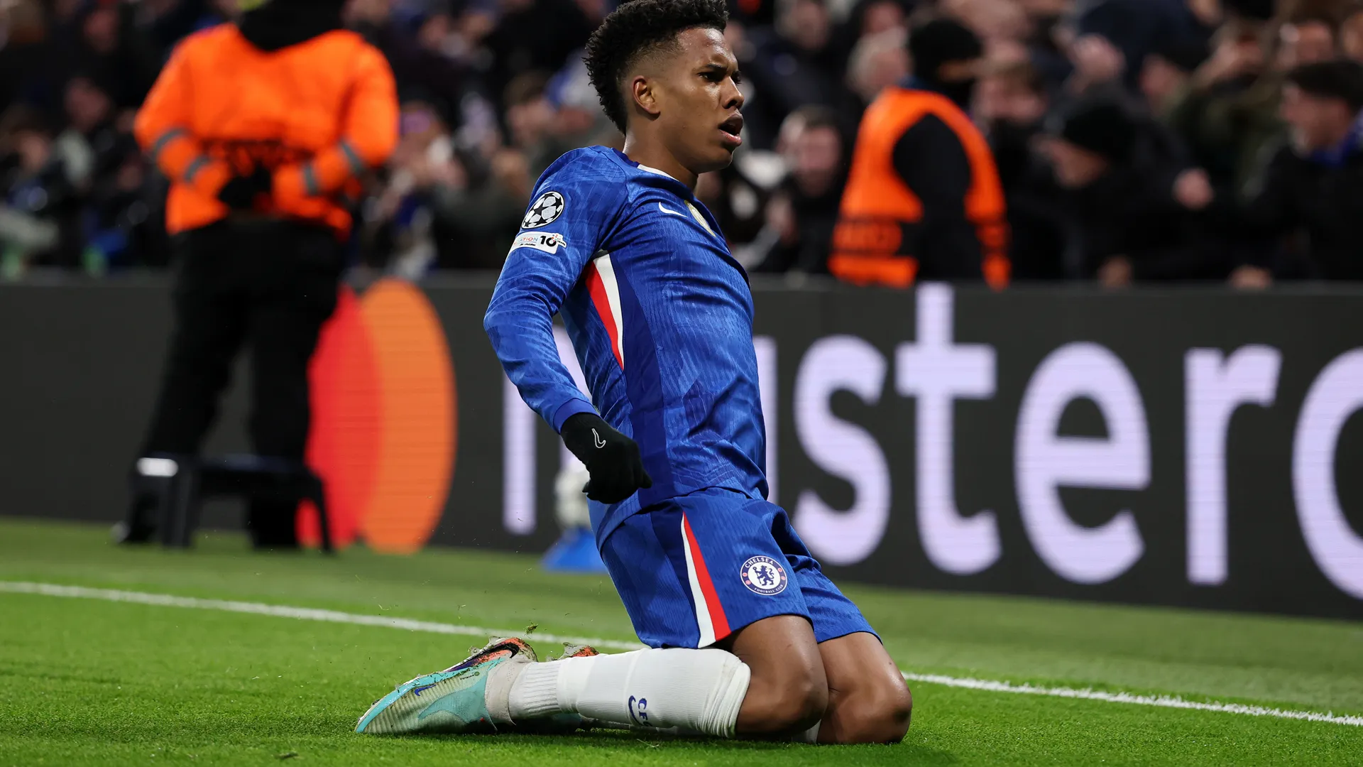 Estevao reconoció que el de este martes fue su mejor partido hasta la fecha. (Getty)