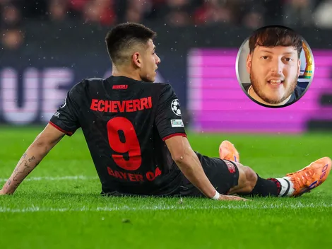 Echeverri pasó de ser el nuevo Messi a estar borrado en Bayer Leverkusen y sonar para volver a River