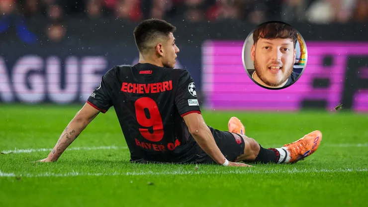 Claudio Echeverri en Bayer Leverkusen.