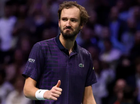 Fue top 10 y apuntó contra Medvedev tras dejar de trabajar con él: "Tiene un monstruo adentro"