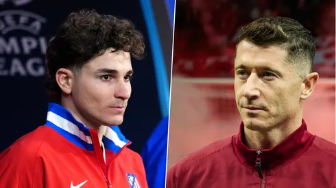 Robert Lewandowski tiene ofertas de Fenerbahce y AC Milan, y podría dejarle el puesto vacante en el Barcelona a Julián Alvarez.