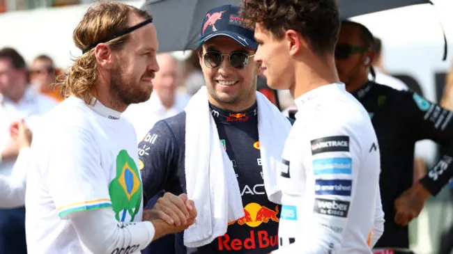 Vettel elogió la forma de comportarse de Norris, tanto dentro como fuera de la pista.