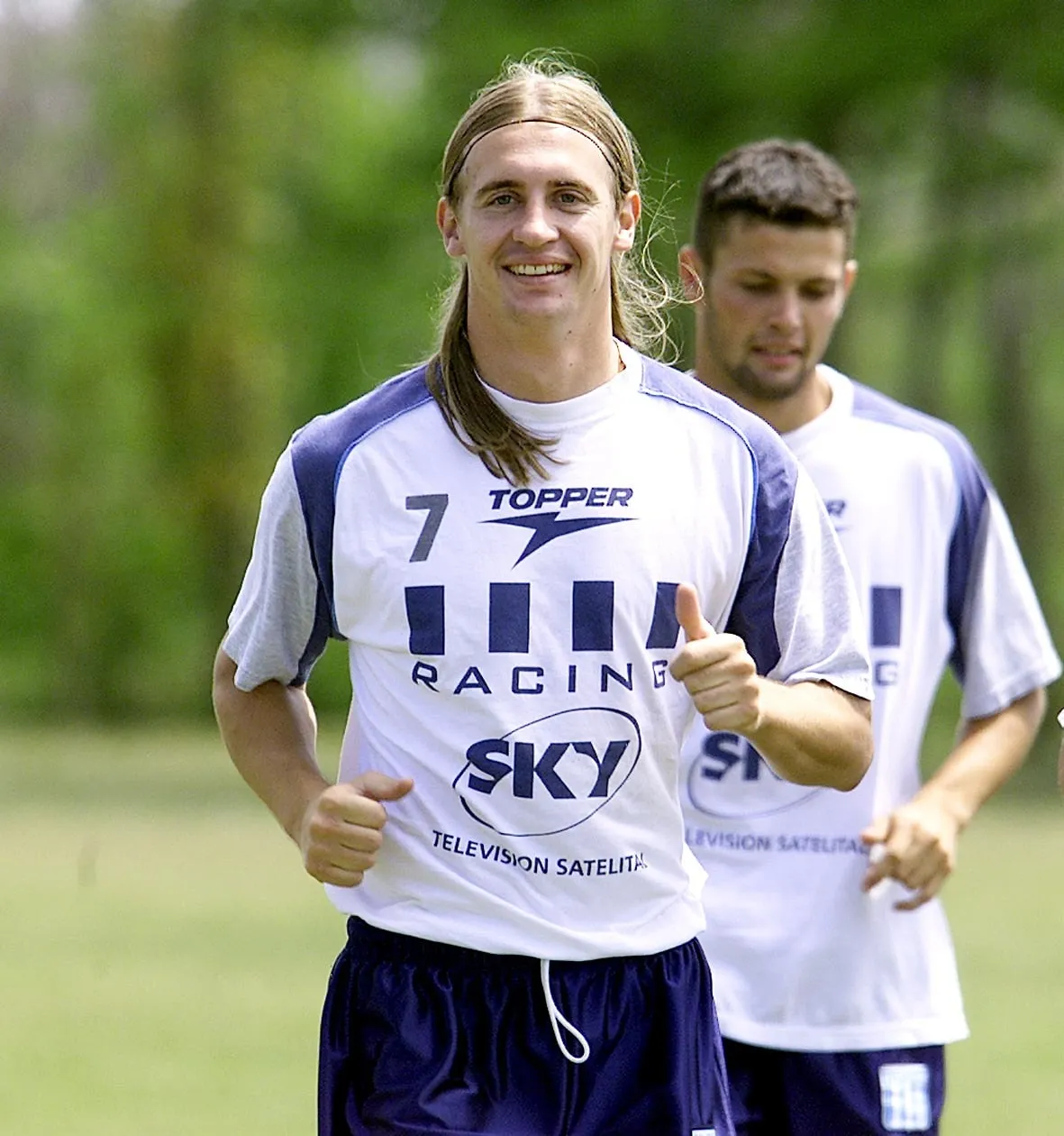 Bastía fue emblema de Racing y quiere ser su DT en el futuro. Foto Racing Club