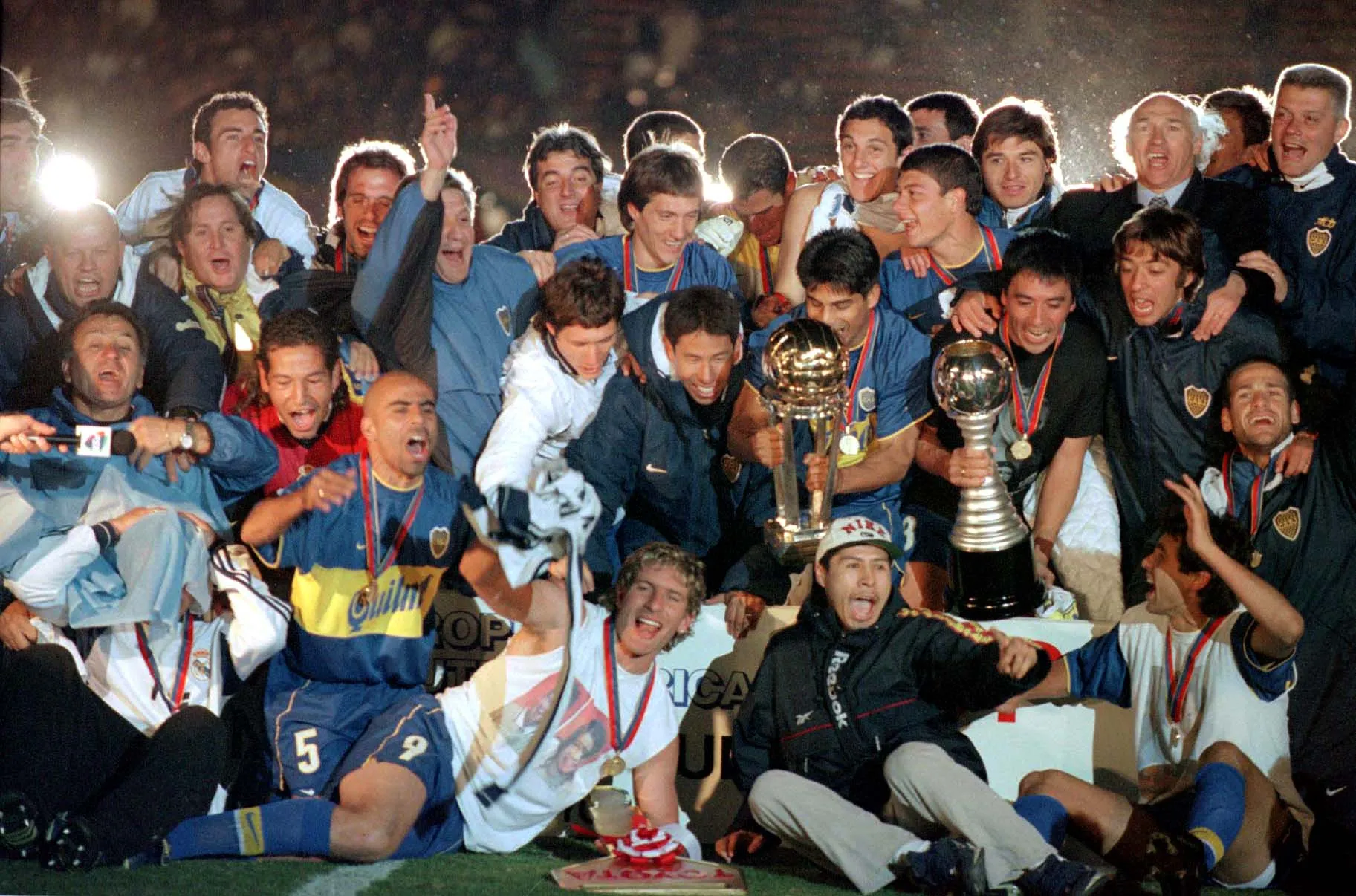 El Boca campeón de la Intercontinental 2000. (Foto: Getty)
