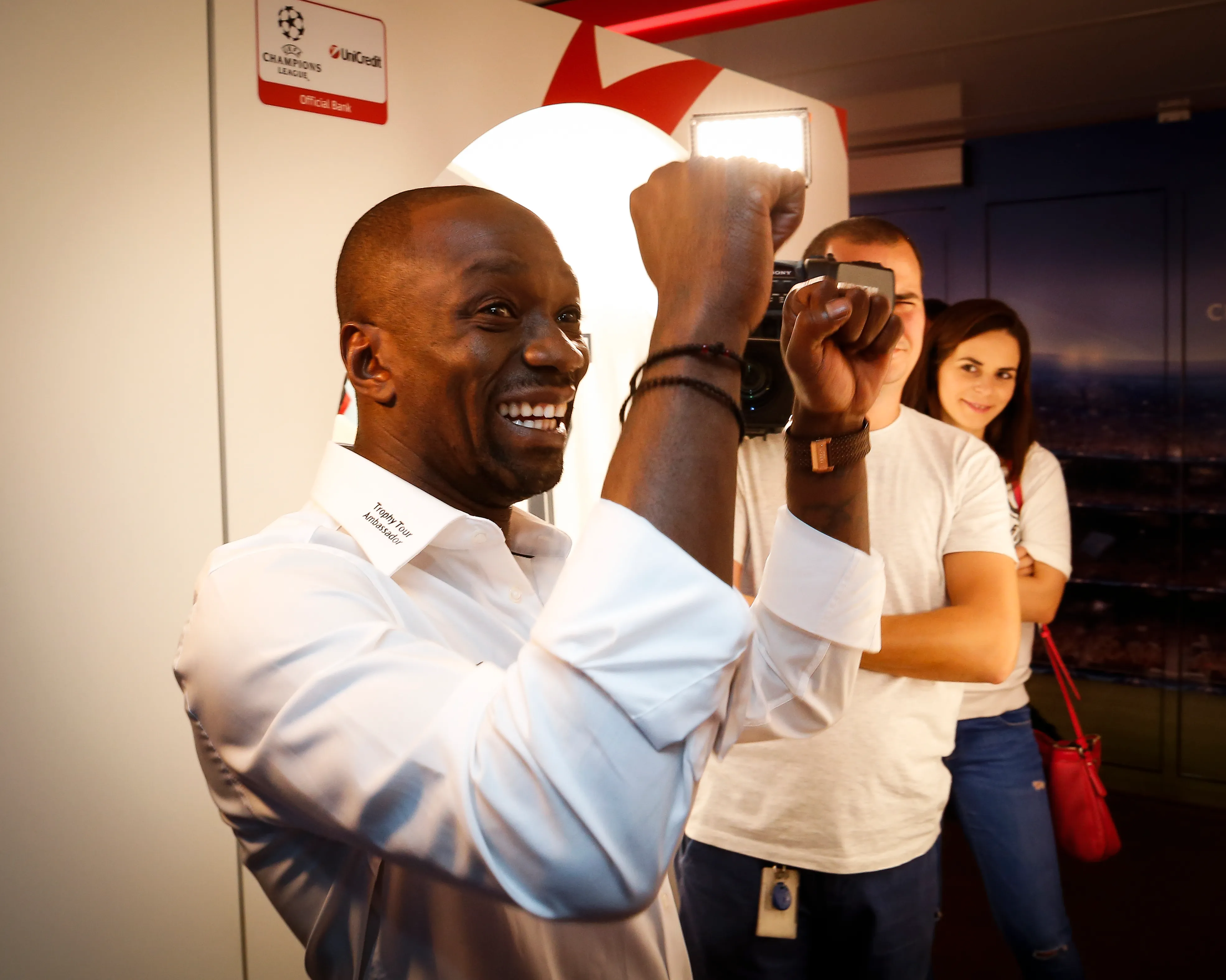 Claude Makelele, ex futbolista francés de Real Madrid. (Getty Images)