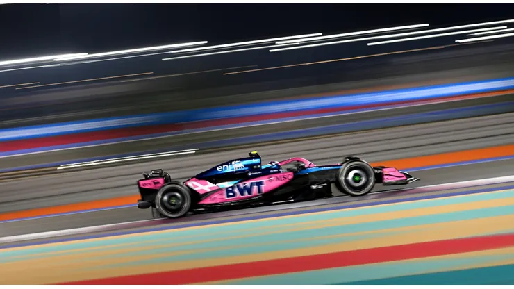 Colapinto durante el GP de Qatar