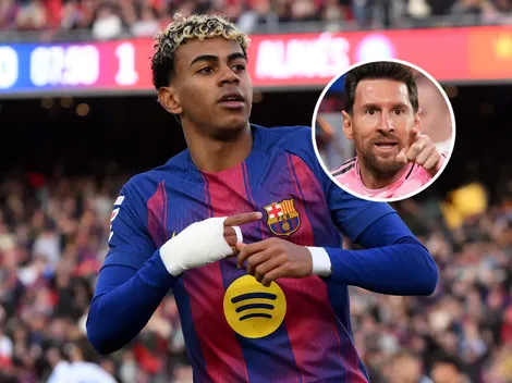 Lamine Yamal marcó su primer gol en el Camp Nou, pero los hinchas de Barcelona cantaron por Messi