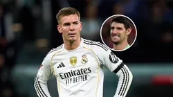 El reclamo de Mastantuono a Courtois mientras prepara su regreso en Real Madrid: "Dejame a mí, así quedo bien"