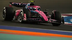 Franco Colapinto, en acción en la pista de Lusail.