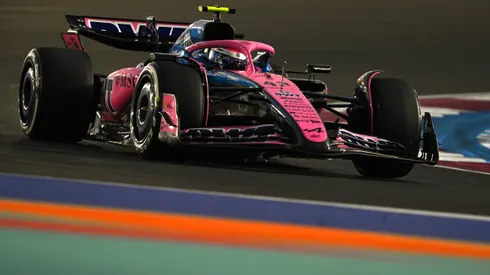 Franco Colapinto, en acción en la pista de Lusail.