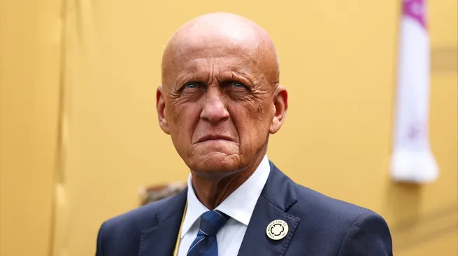 Pierluigi Colinna, presidente de la Comisión de Árbitros (Getty).