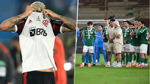 Andres Pereira perdió con Flamengo la Final de la Copa Libertadores 2021 y con el Palmeiras la Final de la edición 2025.