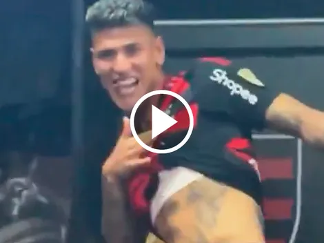 El baile viral de Carrascal tras ganar la Libertadores con Flamengo