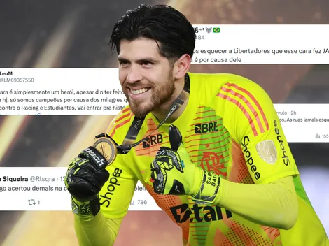 Para Flamengo, Agustín Rossi fue el máximo artífice del título en la Libertadores