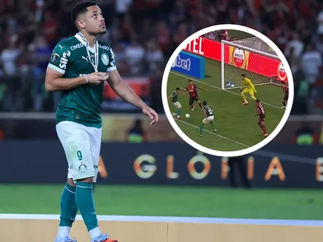 Vitor Roque, apuntado por la ocasión perdida en la Final de la Copa Libertadores 2025