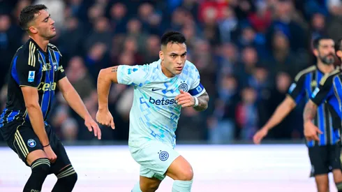 Lautaro Martínez celebra el 1-0 ante Pisa.