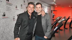 Marcelo Gallardo y Stéfano Di Carlo, líderes de River Plate.