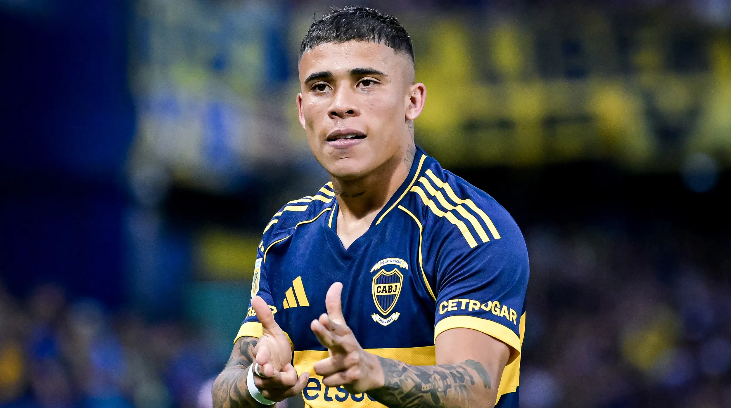 Ayrton Costa, de lo más regular en un flojo año para Boca (Getty).