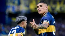 Ayrton Costa, autor del gol de la clasificación de Boca a semifinales.