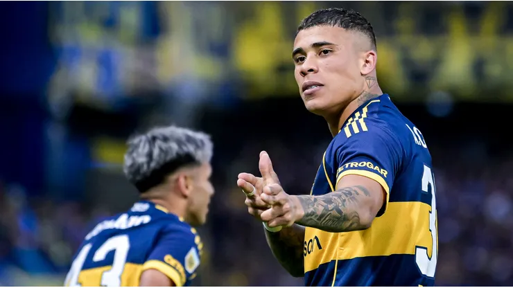 Ayrton Costa, autor del gol de la clasificación de Boca a semifinales.