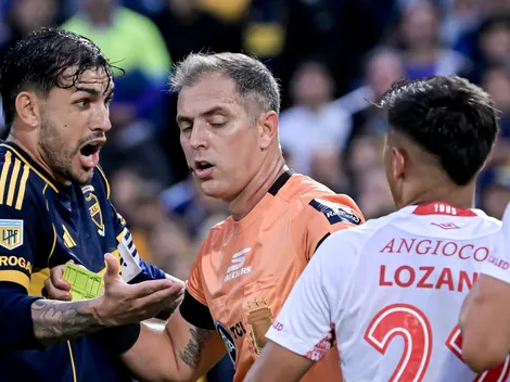 El enojo de Paredes con Echenique en Boca vs Argentinos: "Sos una vergüenza"